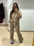 Conjunto rayas punto