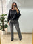 Jeans rectos gris 6216