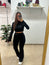 Conjunto deportivo negro