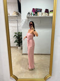 Conjunto Arancha rosa empolvado