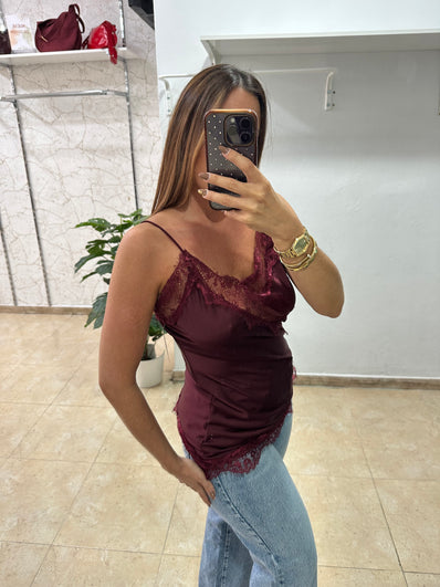 Top lencero asimétrico