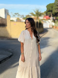Vestido Silvia beige