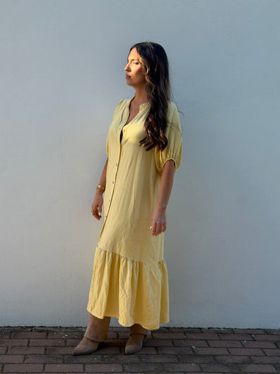 Vestido Silvia amarillo
