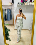 Conjunto lunares blanco