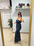 Conjunto lunares azul marino