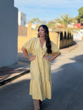 Vestido Silvia amarillo