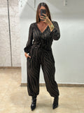 Conjunto animal print chocolate