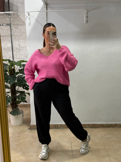 Pantalón jogger paño