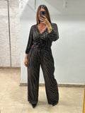 Conjunto animal print chocolate