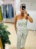 Conjunto lunares blanco