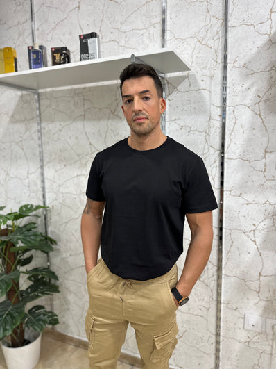 Camiseta oversize negra