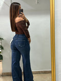Jeans palazo 1651