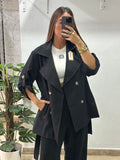 Gabardina corta