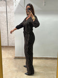 Conjunto animal print chocolate