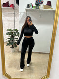 Conjunto deportivo negro