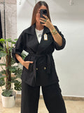Gabardina corta