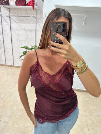 Top lencero asimétrico