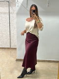 Falda raso