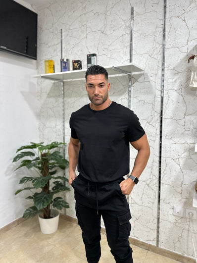 Camiseta oversize negra