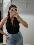 Body encajes negro